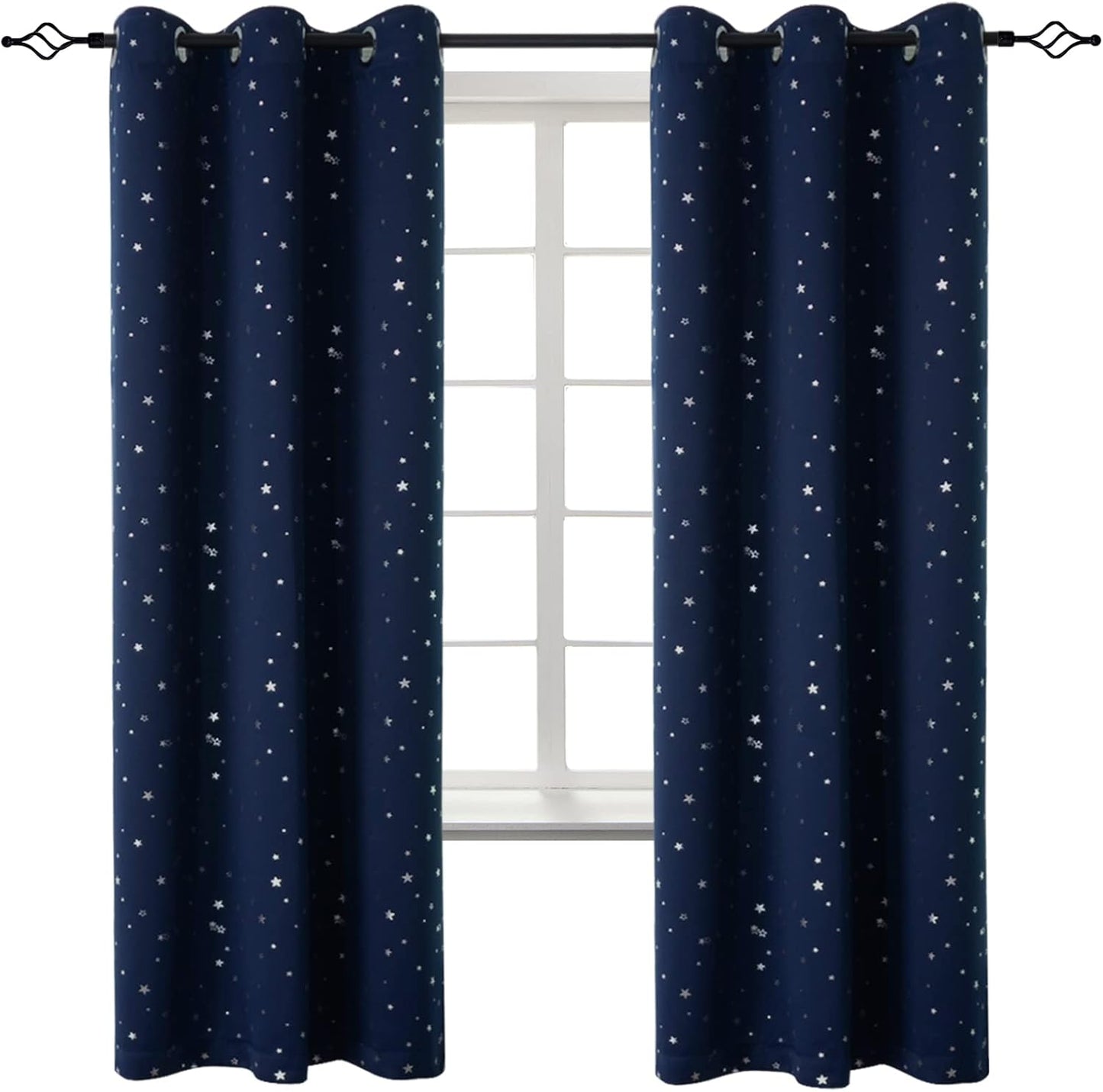 BGment Kids Blackout Curtains for Boys Bedroom - Room Darkening