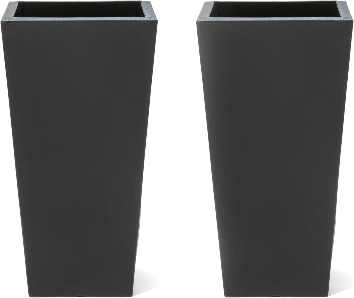 Step2 Tremont Tall Square Tapered Planter for Outdoor Use
