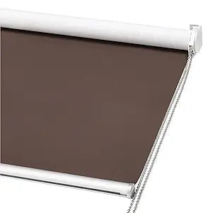 ChrisDowa 100% Blackout Roller Shade for Home and Office Use
