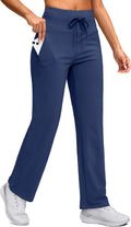 Women's Fleece Lined Pants 29in - Warm Water-Resistant Sweatpants