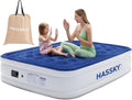 Queen Air Mattress with Built-In Pump, 18in Tall Comfortable Bed