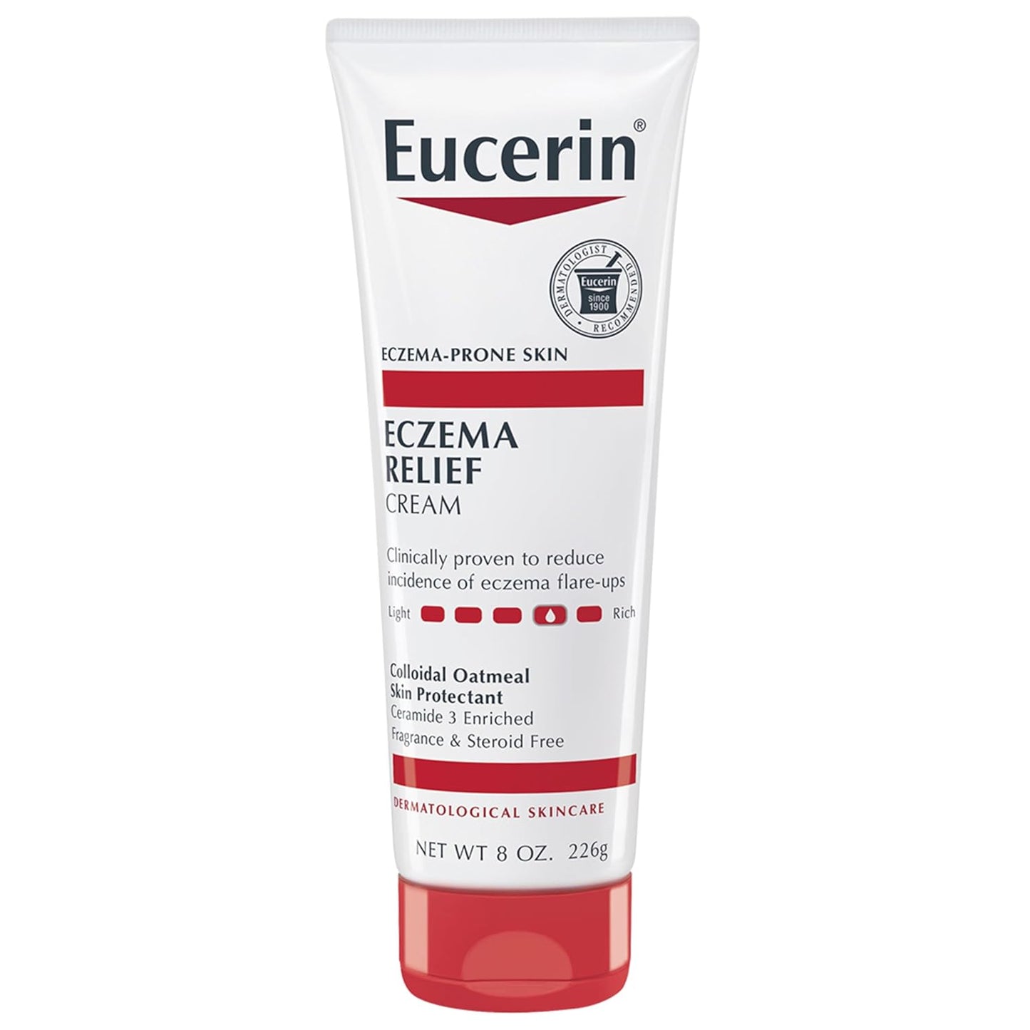 Intensive Eczema Relief: Eucerin 8 oz. Moisturizing Cream