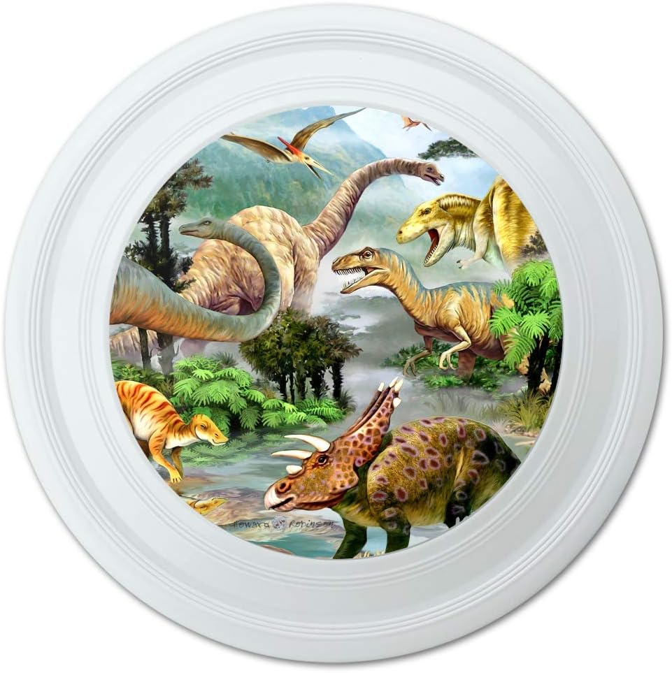 Dinosaur Dinoscape Flying Disc: Fun Outdoor Game!
