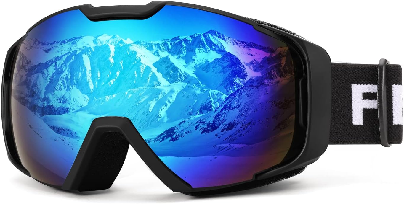 B2961 Ski Goggles: Anti-Fog UV400 Protection