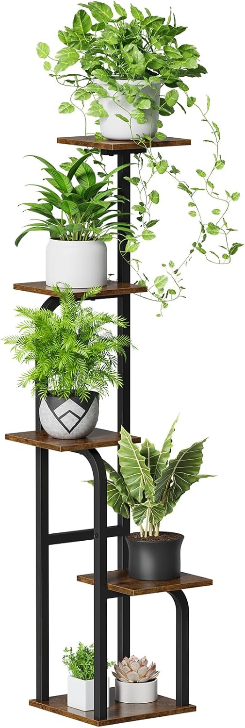 5 Tier Plant Stand Indoor for Multiple Plants and Decor