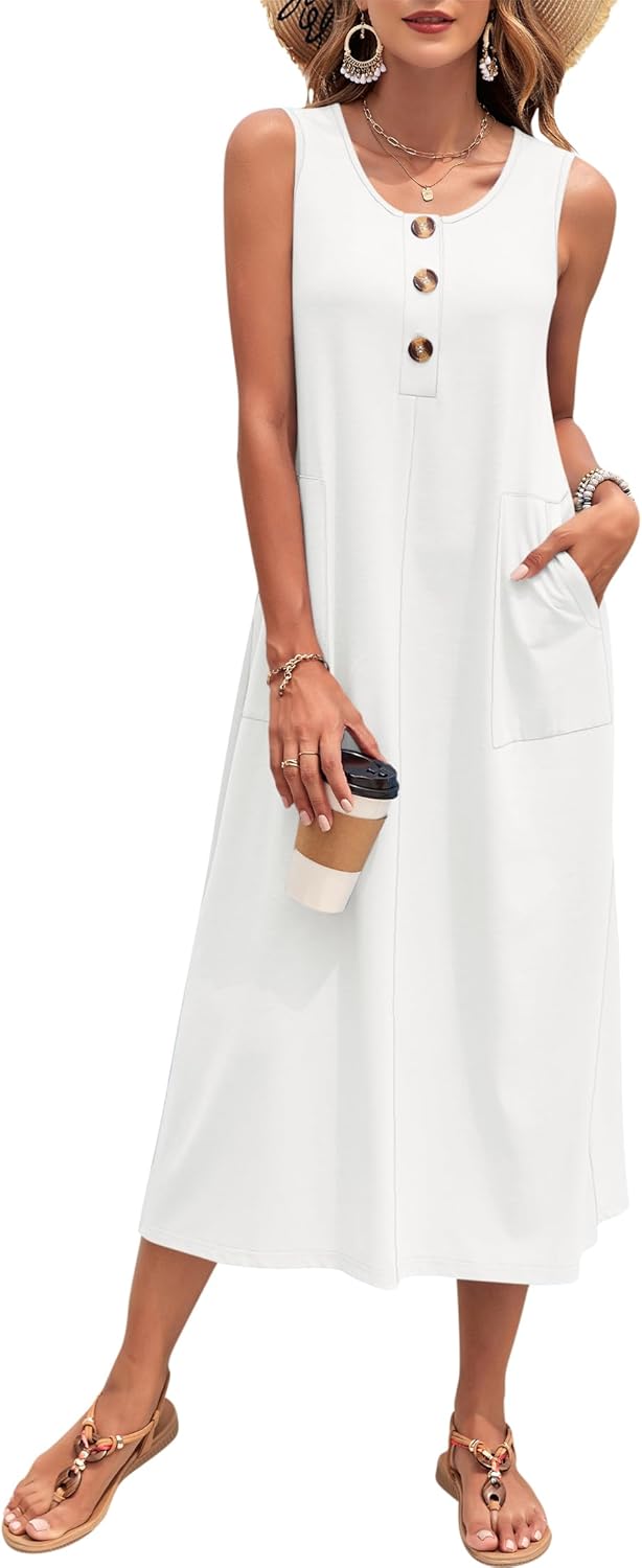 MOLERANI Women's Summer Maxi Dress for Casual Beach Outfits