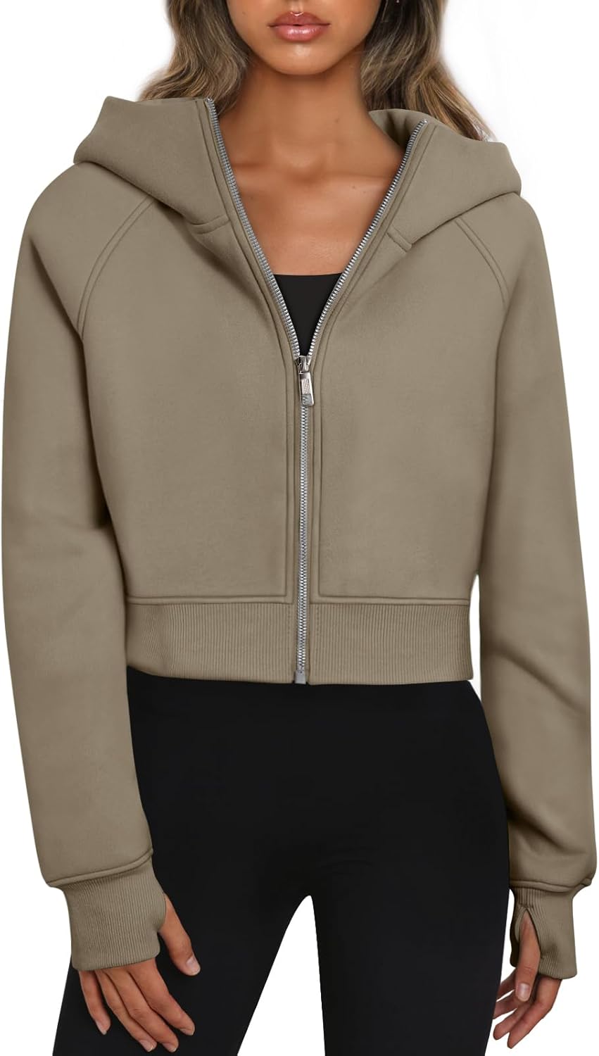Trendy Queen Womens Zip Up Hoodies for Cozy Fall Outfits
