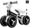 Baby Balance Bike for 1 Year Old Boys Girls - Stable 4-Wheel First
