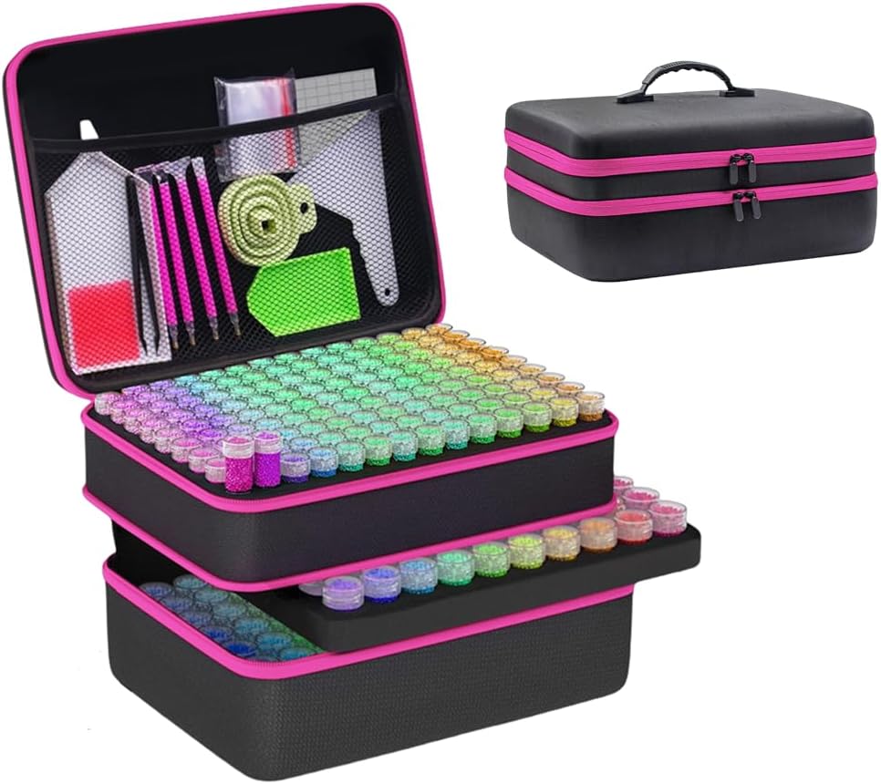 246 Slots Diamond Painting Storage Container for Craft Supplies