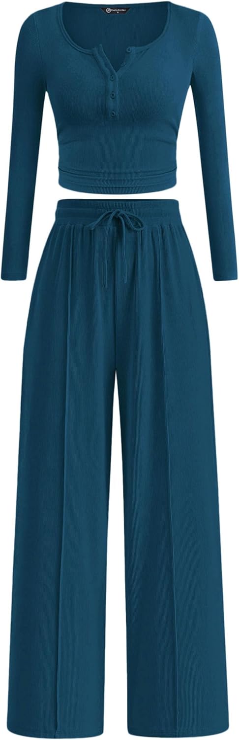 PRETTYGARDEN Women's Trendy 2 Piece Outfits for Fall 2025