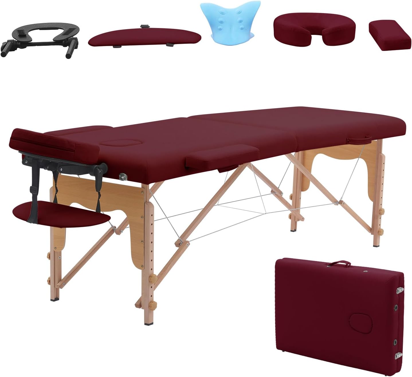 Portable Massage Table with Neck Stretcher for Ultimate Comfort