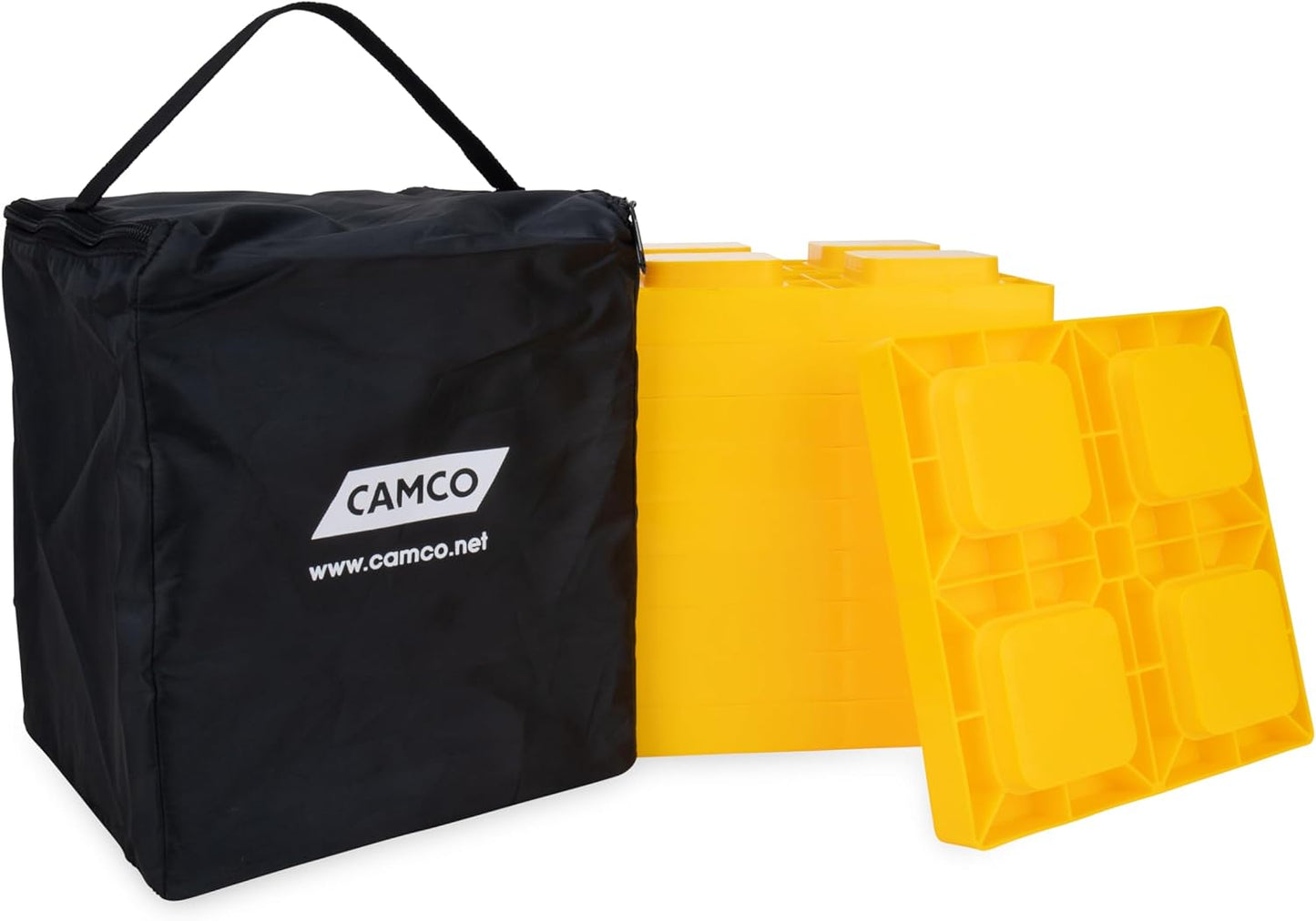 Camco RV Leveling Blocks - Durable Interlocking Design for Stability