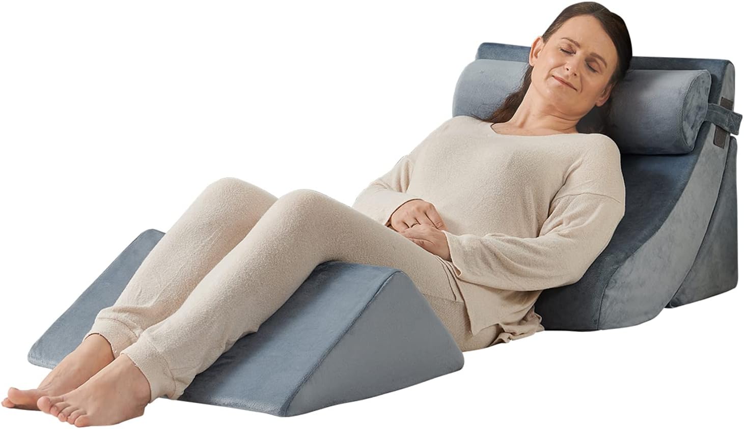 Axelrod Orthopedic Bed Wedge Pillow Set for Pain Relief