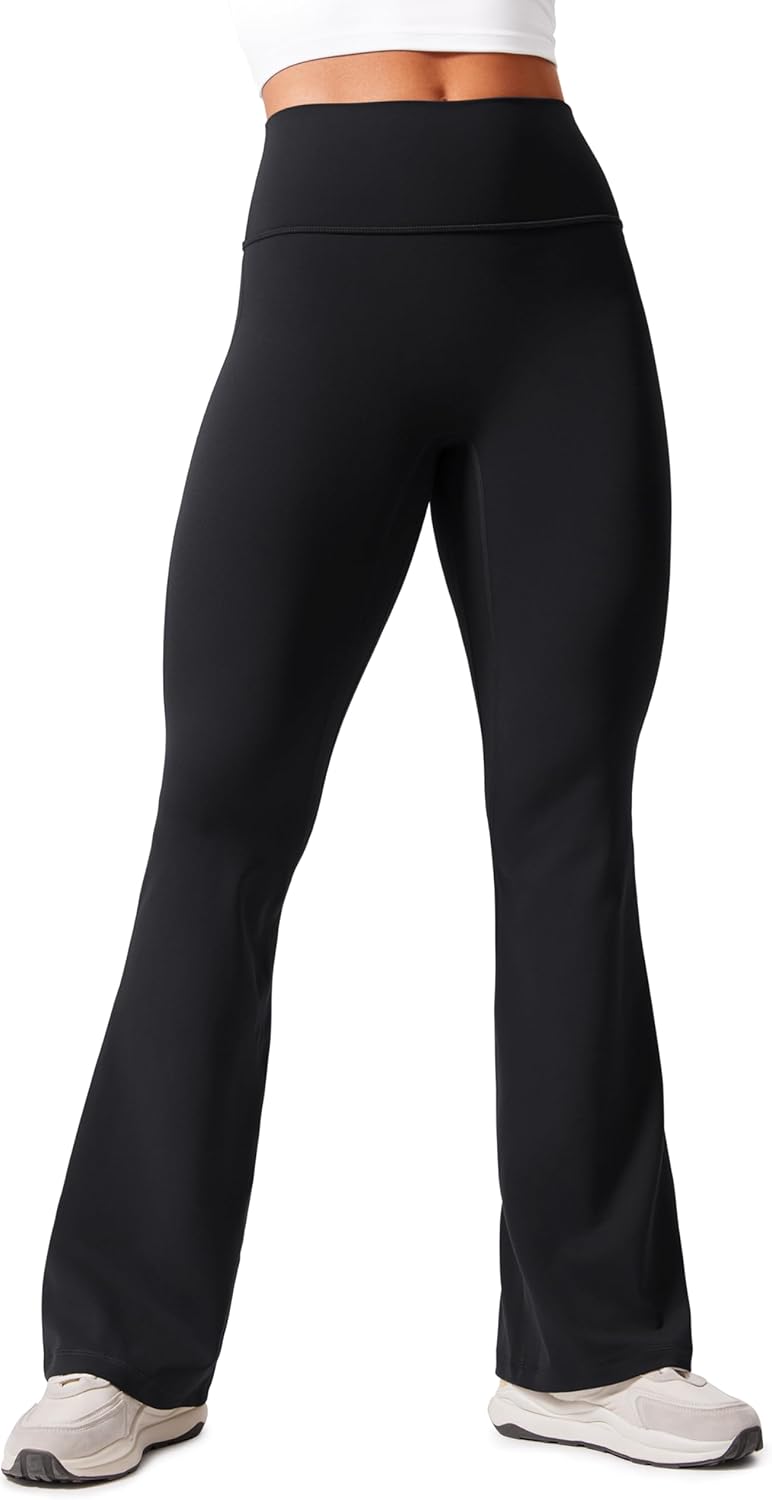 CRZ YOGA Secretsculpt Womens Butterlift Scrunch Butt Flare Leggings