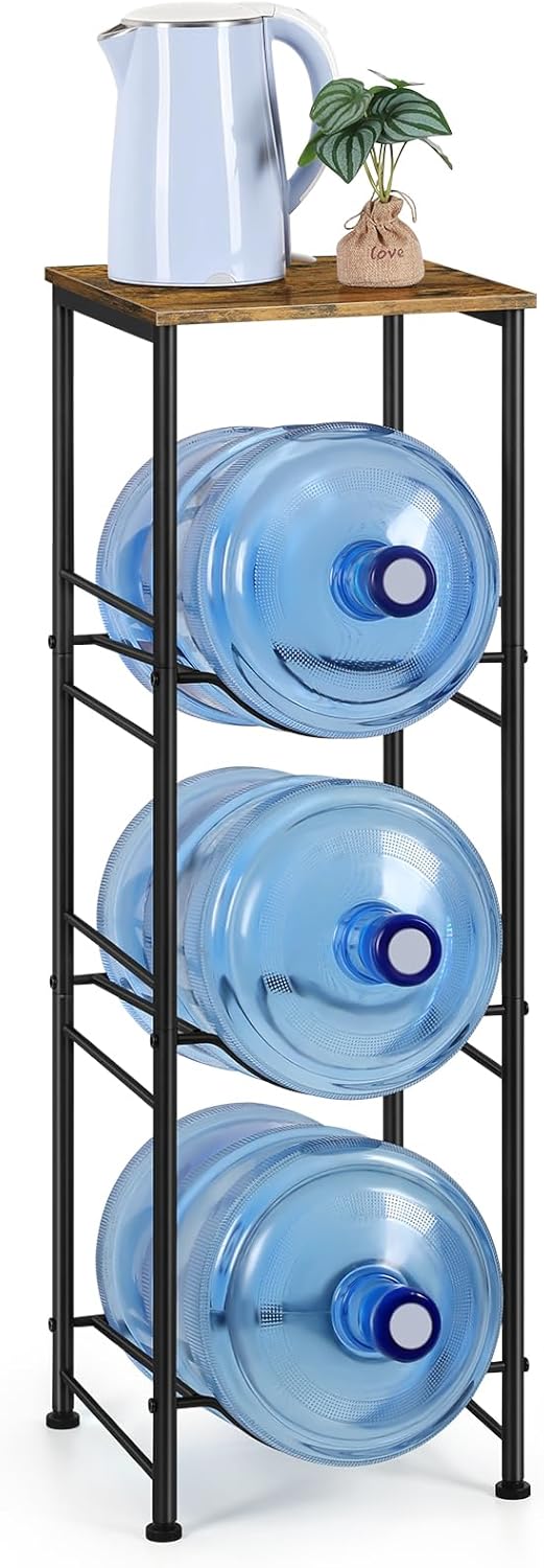 5 Gallon Water Bottle Holder Organizer for Kitchen and Office