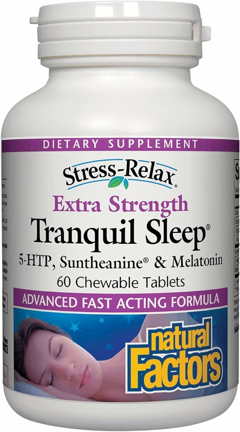 Natural Factors Tranquil Sleep Extra Strength for Restful Nights
