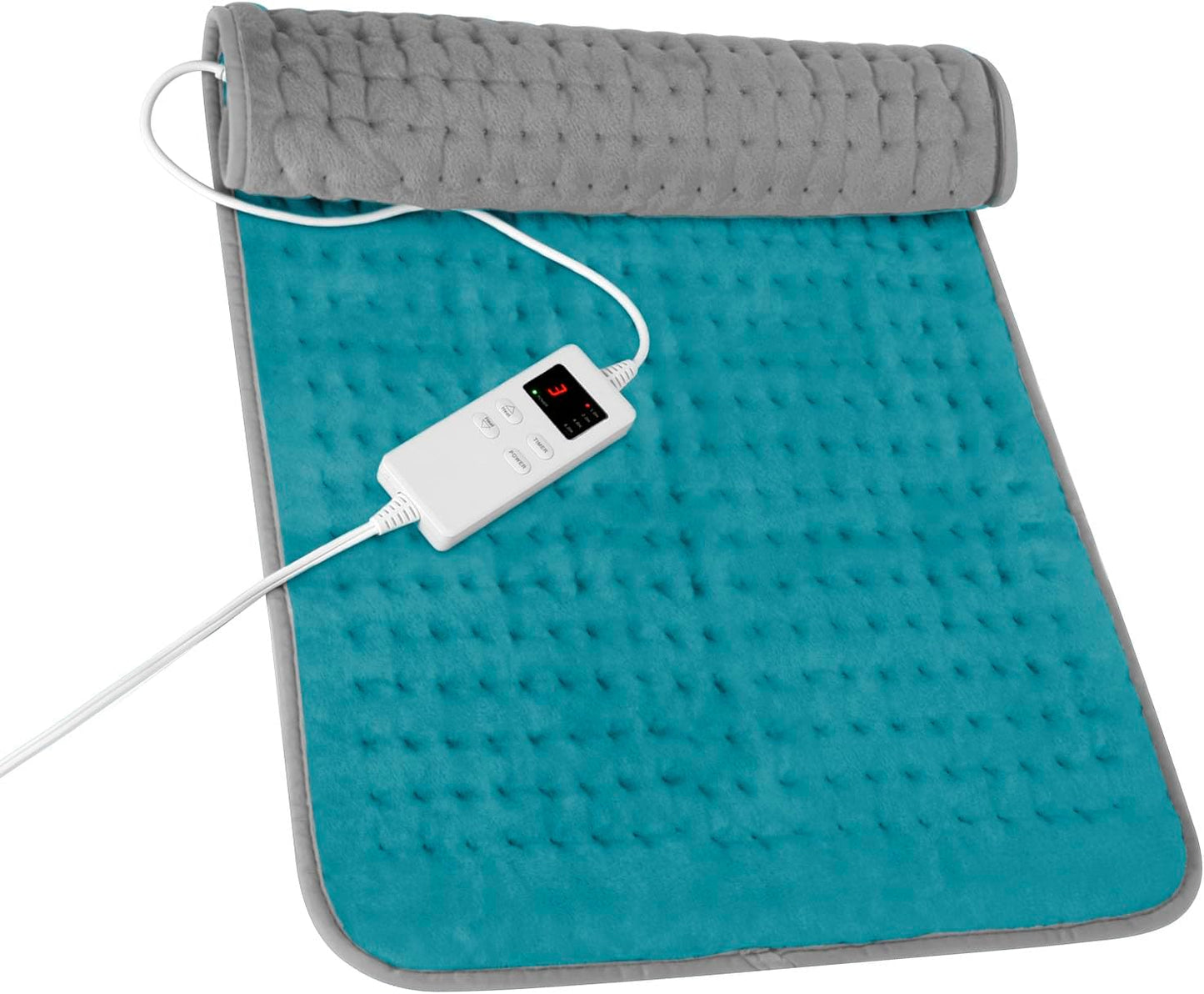 Electric Heating Pad for Back Pain Relief and Muscle Cramps