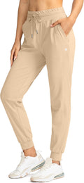 G Gradual Women's Joggers Pants with Zipper Pockets - High Waist