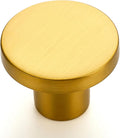 Cabinet Knobs Gold Round 25 Pack - Modern Gold Drawer Knobs
