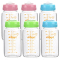Matyz Glass Breastmilk Storage Bottles 6 Pack 8 oz - Safe Glass Option