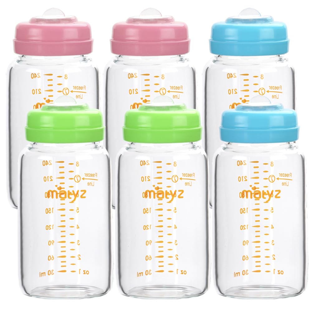 Matyz Glass Breastmilk Storage Bottles - Safe and Versatile