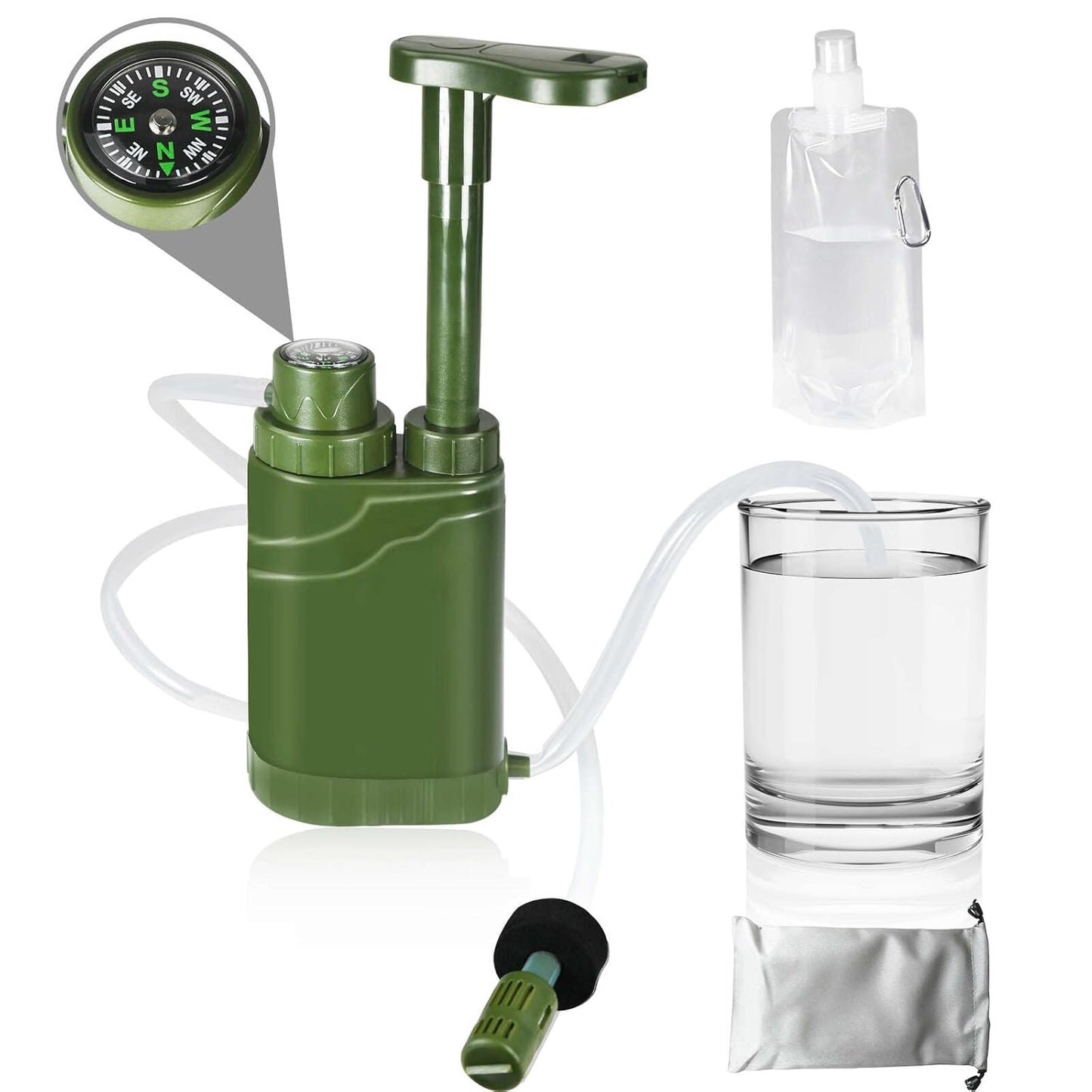 4-Stage Purifier Pump for Survival