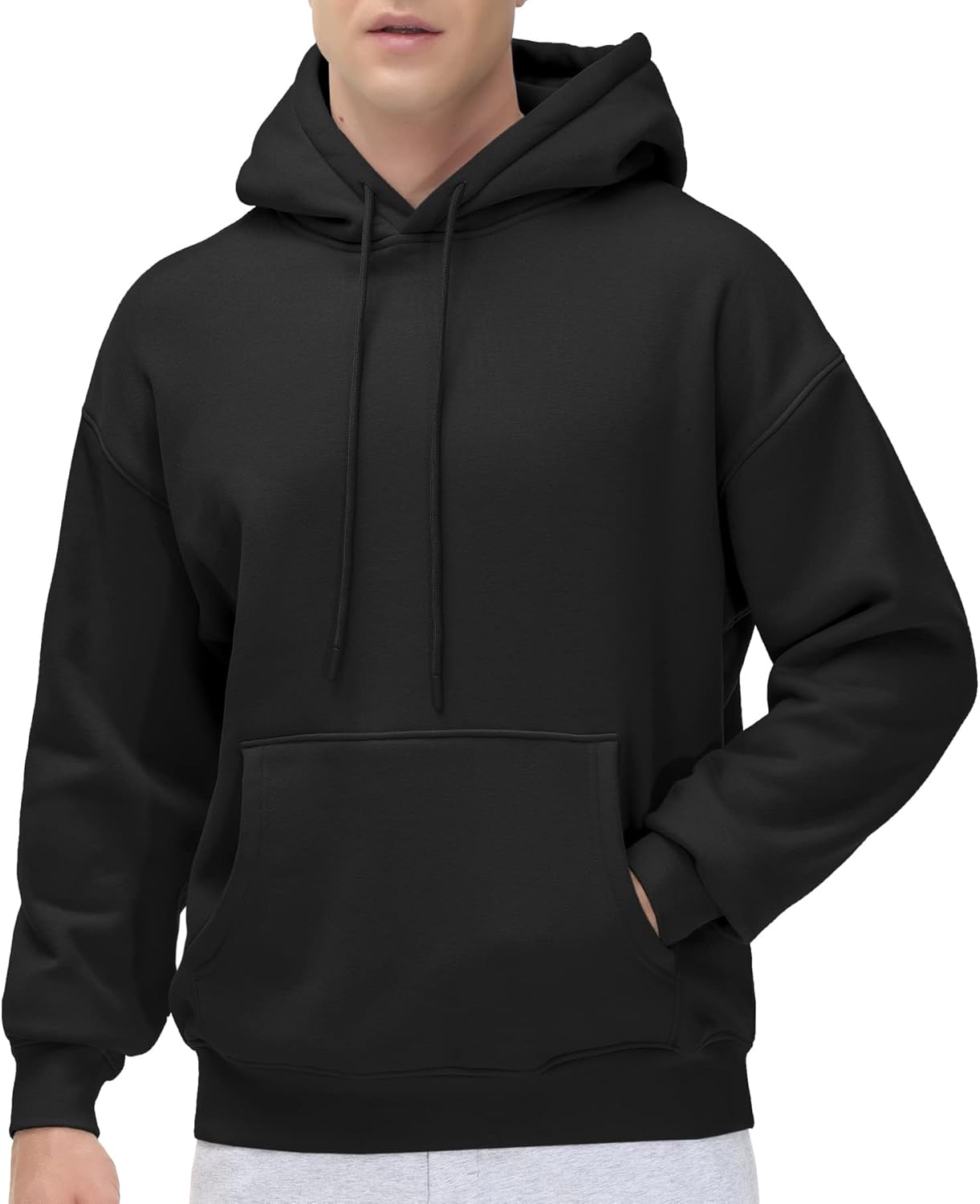 Ultra Soft Men's Fleece Pullover Hoodie for All Seasons