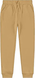Kids Unisex Soft Brushed Fleece Pull On Jogger Sweatpants