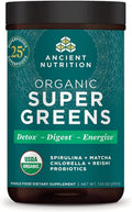 Super Greens Powder Organic Superfood with Probiotics - Gut Support