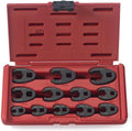 Neiko Crowfoot Wrench Set 12-Piece SAE Crows Foot - Tight Spaces Ready