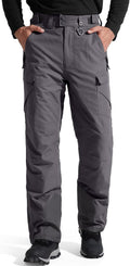 FREE SOLDIER Men's Waterproof Snow Insulated Pants - Warm, Durable