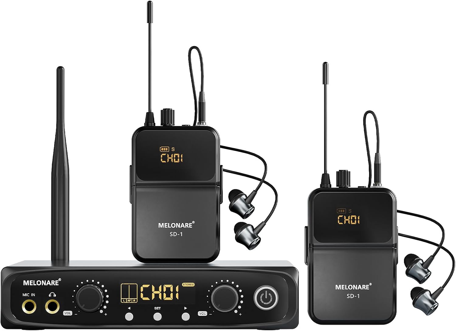 Wireless in-Ear Monitor System for Musicians and Bands