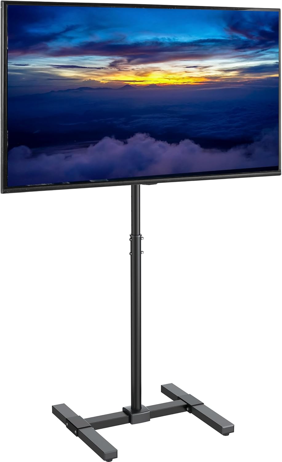 VIVO Height Adjustable TV Floor Stand for 13 to 65 inch Screens
