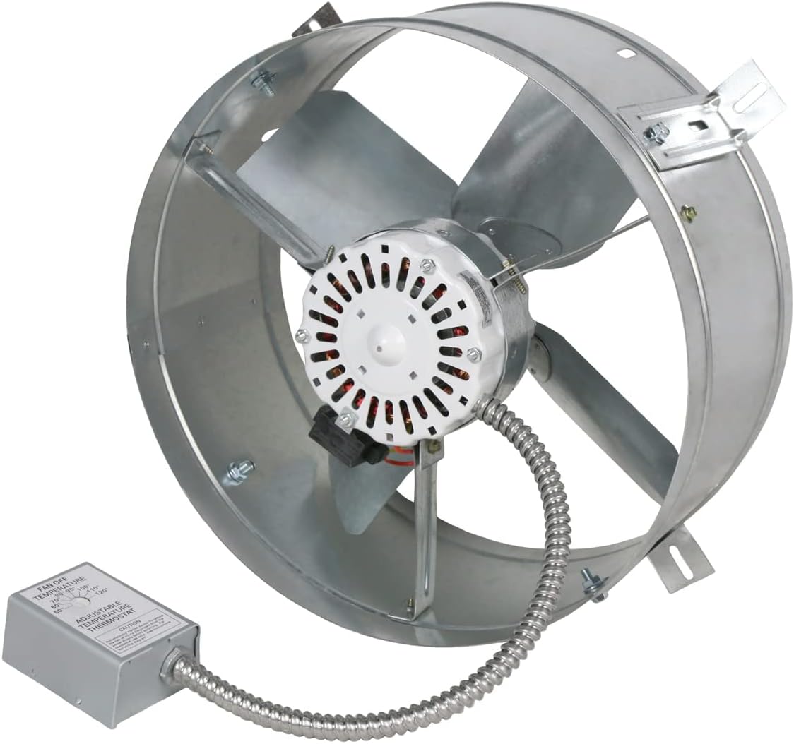 Cool Attic CX2500 Gable Mount Power Attic Ventilator Review