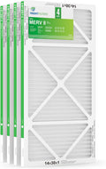 14x30x1 Air Filter 4 Pack MERV 8 Pleated - Durable Dust Defense