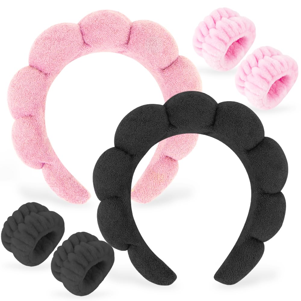 Spa Headband Set for Skincare Bliss