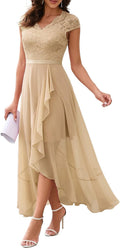 Bbonlinedress Women's V-Neck Dress for Wedding Guests