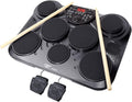 Pyle Electronic Tabletop Digital Drum Set - Compact Portable Kit