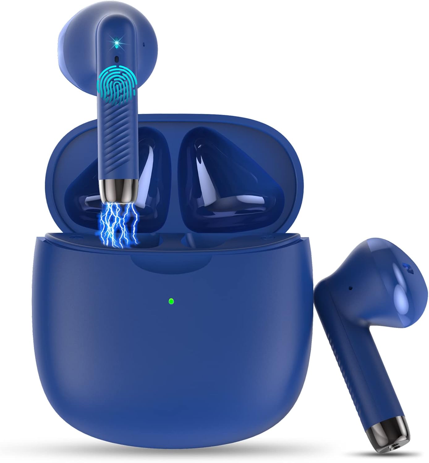 Jxrev Wireless Earbuds - 32H Playtime, IP7 Waterproof, Stereo Bass