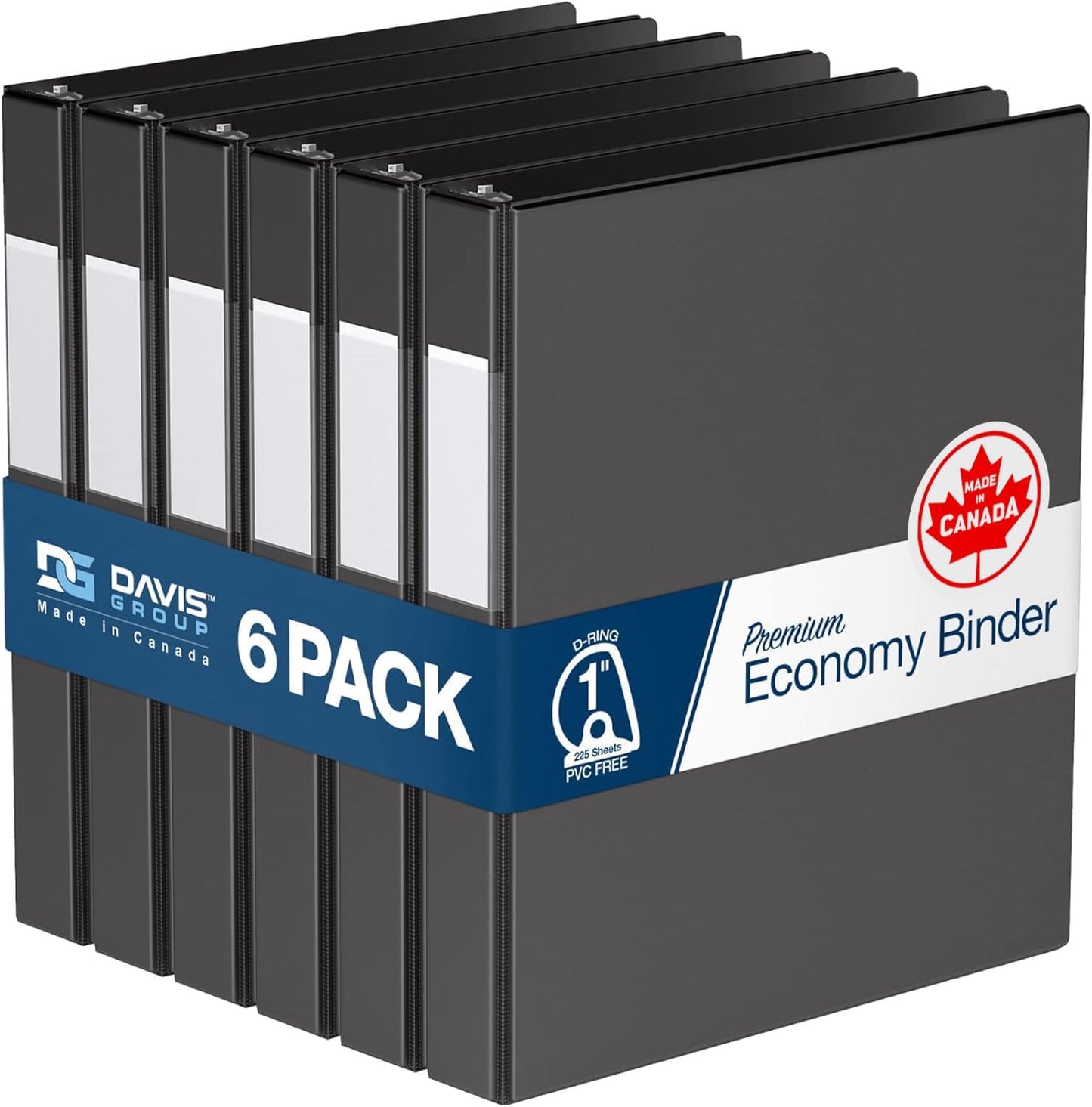 Premium Economy 3-Ring Binders for School or Office Use