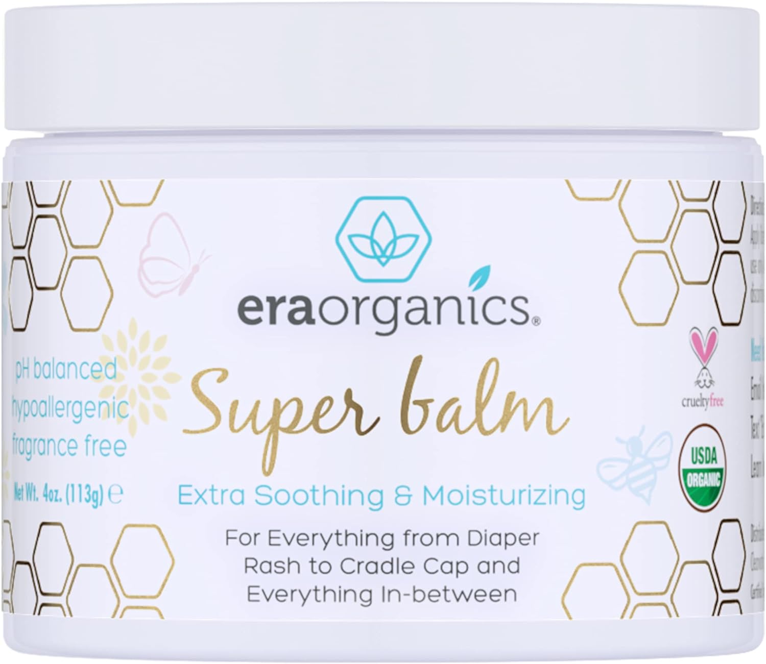 Organic Baby Eczema Relief - Era Organics Healing Ointment
