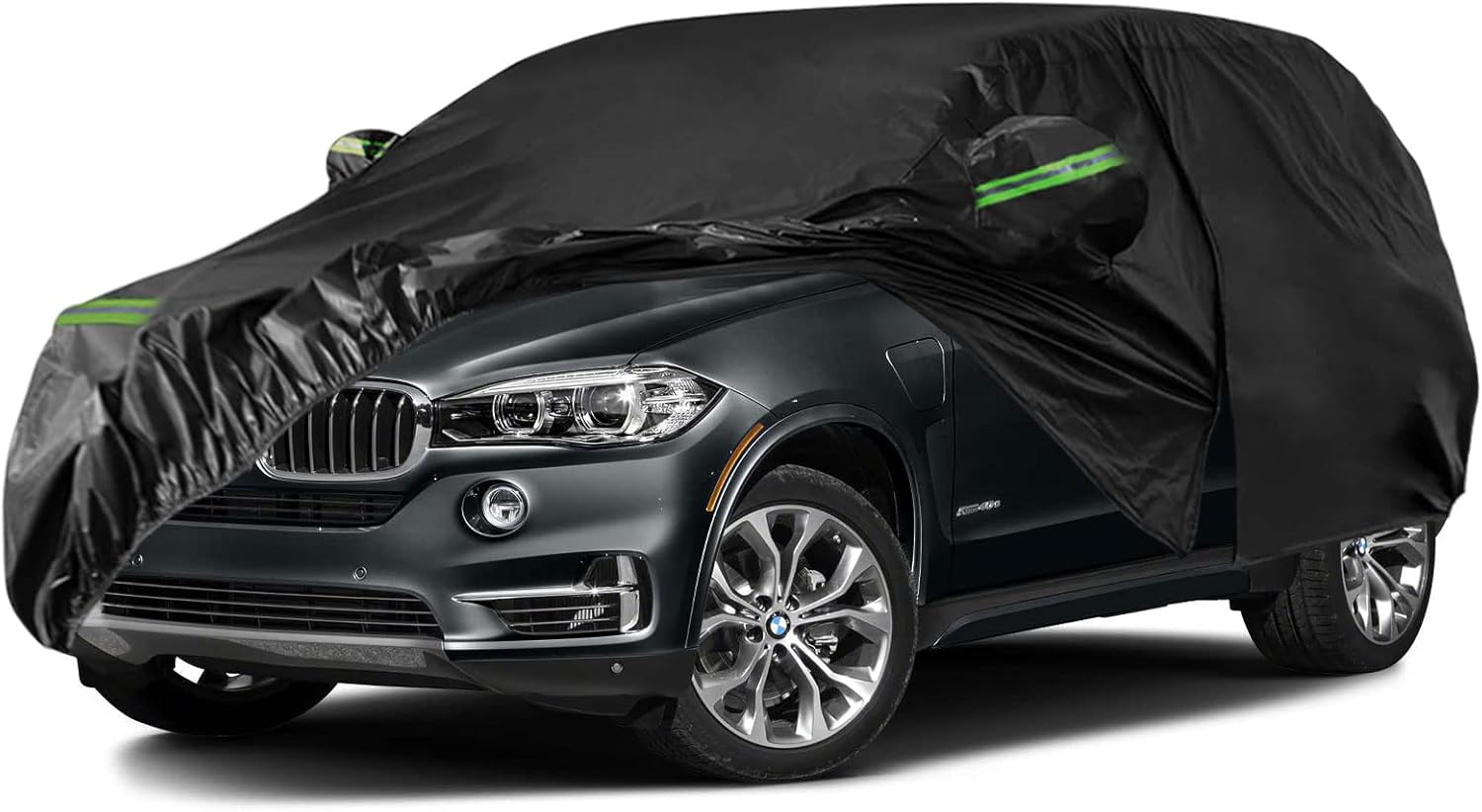 Waterproof Car Cover for BMW X5/X6 2007-2025 with Zipper Door