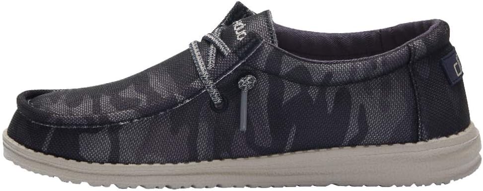 Hey Dude Wally Youth Boys Shoes: Comfortable Lightweight Loafers