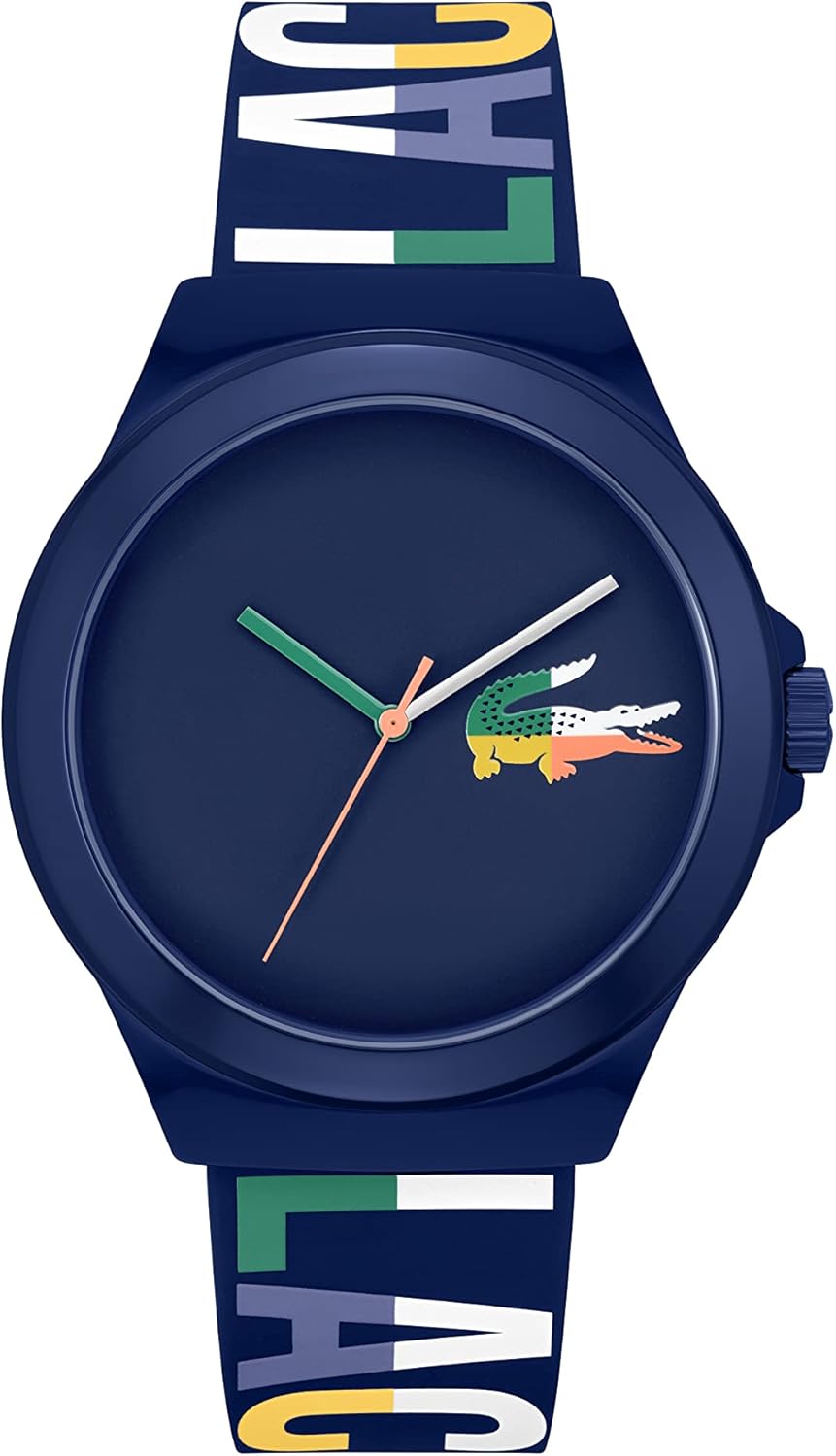 Lacoste Men's Multicolor Quartz Watch - Stylish Statement Piece
