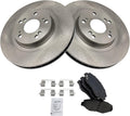 Front Ceramic Brake Pad & Rotor Kit for 2005-2006 Honda CR-V - Direct
