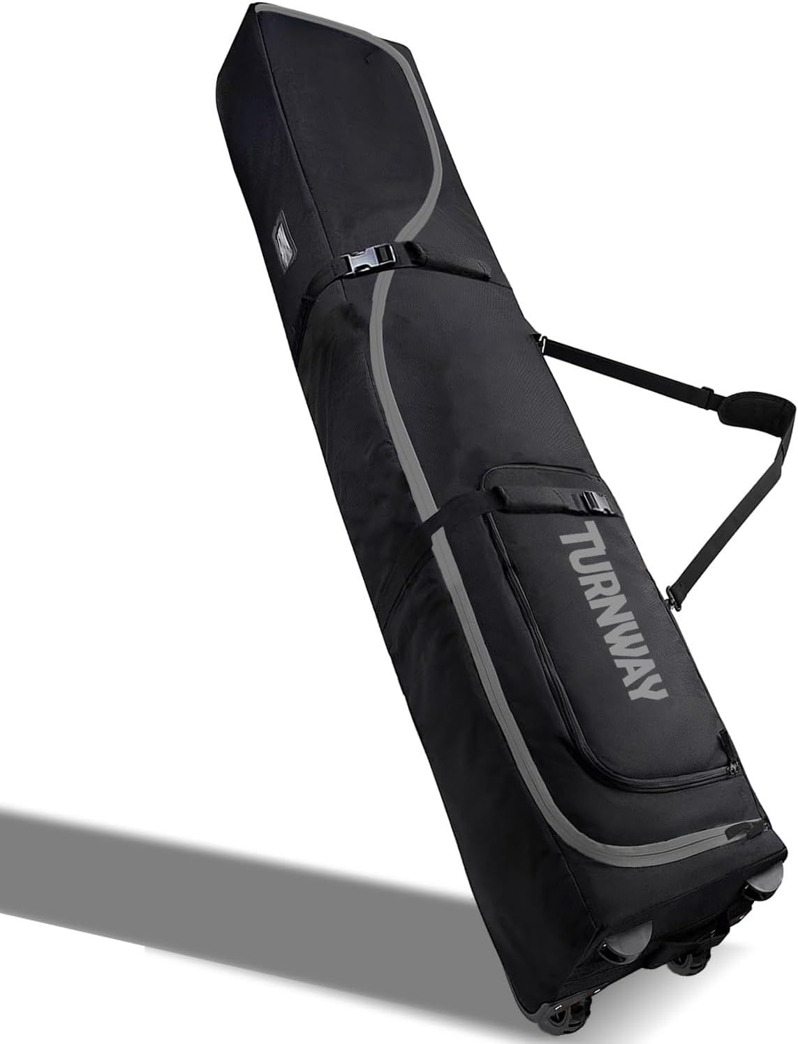 Air Travel Ready: Padded Ski Bag with Wheels - TurnWay