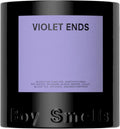 Violet Ends Candle - Aromatic Rhubarb, Violet & Smoked Papyrus