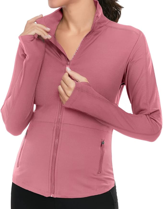 VUTRU Women's Workout Yoga Jacket Full Zip Running Track Jacket Review