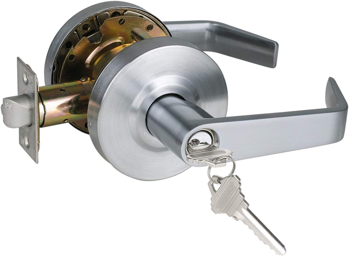 Heavy Duty Commercial Grade Keyed Entry Door Lever for Safety