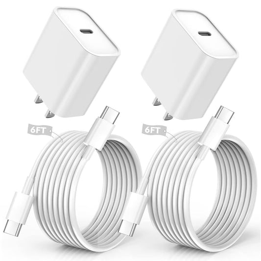 Fast Charge Duo: iPhone 16/15 Charger + 60W USB-C Cable for Ultimate Power!